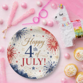 4. Juli-Party-Teller Pappteller (Party)