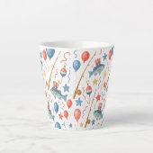 4. Juli Party zum Unabhängigkeitstag für Fischerei Milchtasse (Vorderseite)