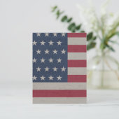 4. JULI PARTYFLAGGE POSTKARTE (Stehend Vorderseite)