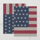 4. JULI PARTYFLAGGE POSTKARTE (Vorne/Hinten)