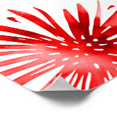 4. Juli Patriotic 3. Geburtstag Party Begrüßungsze Poster (Ecke)