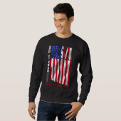 4. Juli Patriotic America Independence Opa Sweatshirt (Vorne ganz)