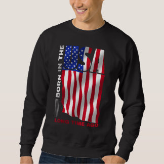 4. Juli Patriotic America Independence Opa Sweatshirt