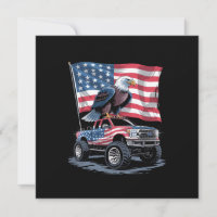 4. Juli Patriotic American Flag Eagle USA