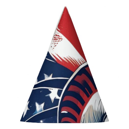 4. Juli Patriotic American Pride Feier Partyhütchen (Links)