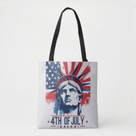 4. Juli Patriotic American Pride Feier Tasche