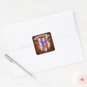 4. Juli Patriotic Freedom Wappen Stickers (Umschlag)