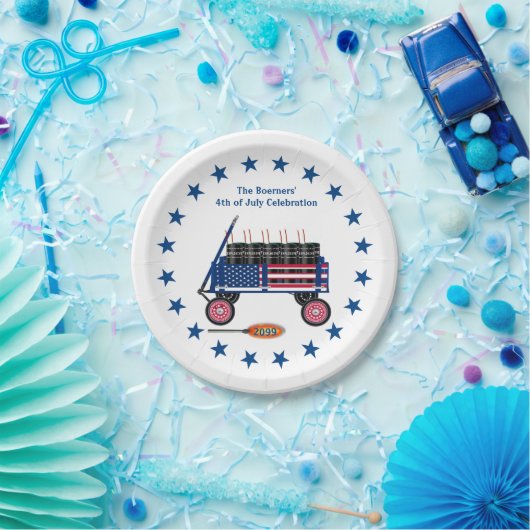 4. Juli Patriotic Fun Party Paper Teller (Party)
