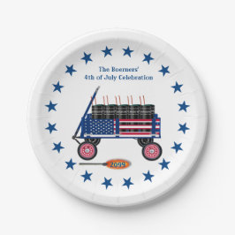 4. Juli Patriotic Fun Party Paper Teller