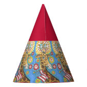 4. JULI PATRIOTIC GIRAFFE, FERIENPARTEI HAT PARTYHÜTCHEN (Rückseite)