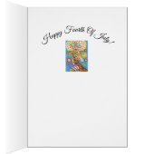 4. JULI, PATRIOTIC GIRAFFE GREETING CARD Verse (Innen (Rechts))