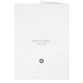 4. JULI, PATRIOTIC GIRAFFE NOTE CARD Blank (Hinten)