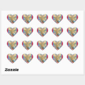 4. JULI PATRIOTIC GIRAFFE STICKERS Hrt, Blatt (Blatt)