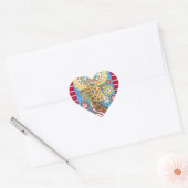 4. JULI PATRIOTIC GIRAFFE STICKERS Hrt, Blatt (Umschlag)
