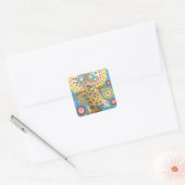 4. JULI PATRIOTIC GIRAFFE STICKERS Squ, Blatt (Umschlag)