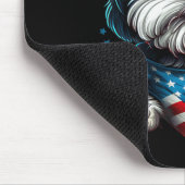 4. Juli Patriotic Havanese Hund uns Flag Mousepad (Ecke)