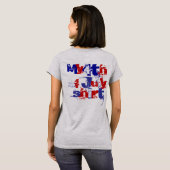 4. Juli Patriotic My 4. Juli T-Shirt (Schwarz voll)