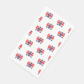 4. Juli Patriotic Paper Gasttuch Serviette (Ecke)