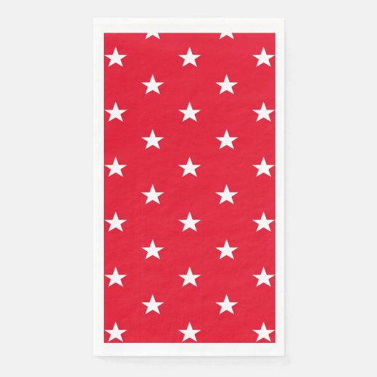 4. Juli Patriotic Paper Gasttuch Serviette (Vorderseite)