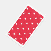 4. Juli Patriotic Paper Gasttuch Serviette (Ecke)