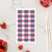 4. Juli Patriotic Paper Gasttuch Serviette (Beispiel)