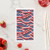 4. Juli Patriotic Paper Gasttuch Serviette (Beispiel)