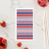 4. Juli Patriotic Paper Gasttuch Serviette (Beispiel)