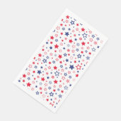 4. Juli Patriotic Paper Gasttuch Serviette (Ecke)