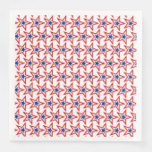 4. Juli Patriotic Paper Napkins Serviette (Vorderseite)