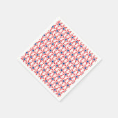 4. Juli Patriotic Paper Napkins Serviette (Ecke)