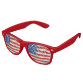 4. JULI PATRIOTIC Party Sonnenbrille (Schrägansicht)