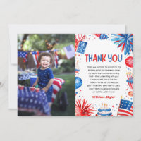 4. Juli Patriotic Red White Blue Geburtstag