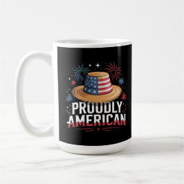 4. Juli Patriotic - stolz amerikanisch Kaffeetasse