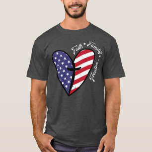 4. Juli Patriotic T-Shirt