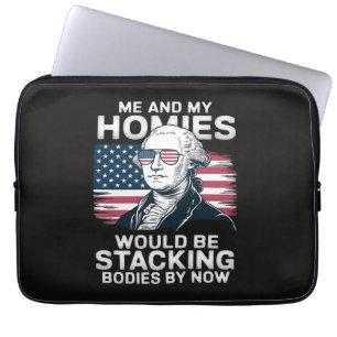 4. Juli patriotisch amerikanisch Laptopschutzhülle