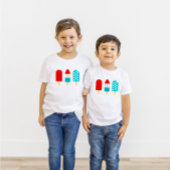 4. Juli Patriotische Popsicles Kid's Unisex T-Shirt