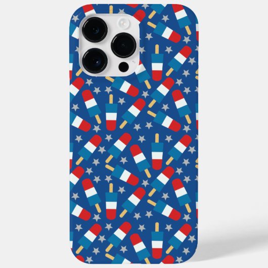 4. Juli Patriotische Popsikel Case-Mate iPhone Hülle (Rückseite)