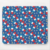 4. Juli Patriotische Popsikel Mousepad (Vorne)