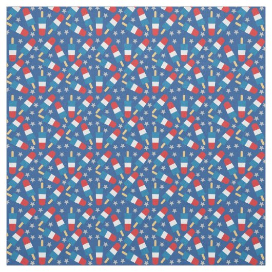 4. Juli Patriotische Popsikel Stoff (Muster)