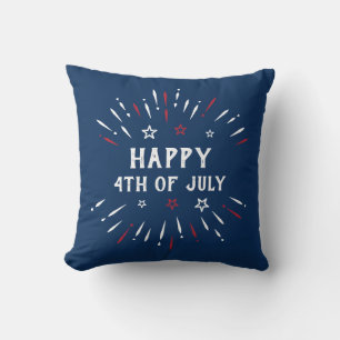 4. Juli: Patriotische Unabhängigkeit Amerikas Kissen