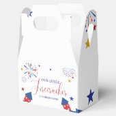 4. Juli Patriotische Unabhängigkeit Geburtstagspar Geschenkschachtel (Geöffnet)