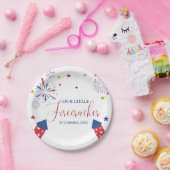 4. Juli Patriotische Unabhängigkeit Geburtstagspar Pappteller (Party)