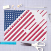 4. Juli Patriotische US Flagge Gaben Wrap Seidenpapier (Handwerk)