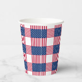 4. Juli Patriotischer Papiercup Pappbecher (Rechts)