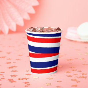 4. Juli Patriotischer Papiercup Pappbecher