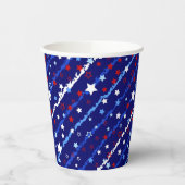 4. Juli Patriotischer Papiercup Pappbecher (Links)