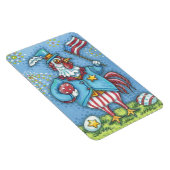 4. JULI PATRIOTISCHER ROOSTER, CHICKEN MAGNET LG. (Rechte Seite)