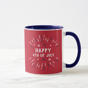 4. Juli Patriotischer Tag der amerikanischen Unabh Tasse