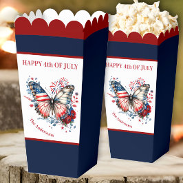 4. Juli Patriotischer Unabhängigkeitstag Familienn Geschenkschachtel