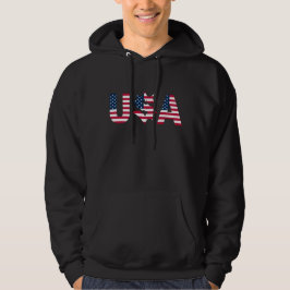 4. Juli patriotisches US-amerikanisches Flaggensta Hoodie